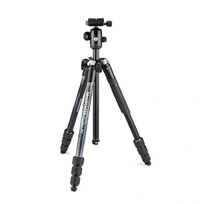 Immagine di Manfrotto Element MII, Treppiede da Viaggio in Alluminio con Testa a Sfera e Sacca per Trasporto, Fotocamere Compatte, CSC, DSLR, Accessori Fotografia Creazione Contenuti, Vlog