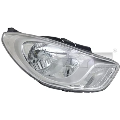 Immagine di TYC 20 12574 05 2 Fari Sx H4 cromo per veicolo circolazione Dx con motore elettrico HYUNDAI: i10 I