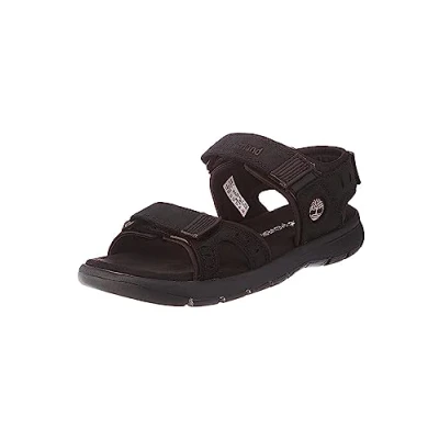 Immagine di Timberland Governor&#039;s Island 3 Strap Sandal, Sandali, Uomo, Nero, 41.5 EU