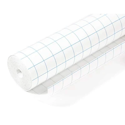 Immagine di HERMA 7001 Pellicola protettiva incolore per libri, 5 m x 40 cm, autoadesivo, lucido, transparente, 1 rotolo