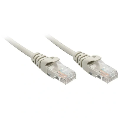 Immagine di LINDY 48377 RJ45 cavo di rete, patch CAT 5e U/UTP 100.00 m Grigio 1 pz.