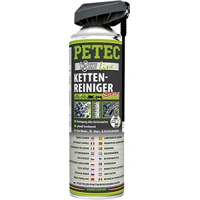 Immagine di PETEC 70540 Detergente per freni / frizioni aerosol 500 trasparente a scorrimento lento, senza acetone, silicone