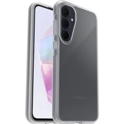 Immagine di OtterBox Cover per Samsung Galaxy A35 5G Sleek,resistente a shock e cadute,cover ultrasottile,testata norme anti caduta MIL STD 810G, Trasparente Senza Retail Package