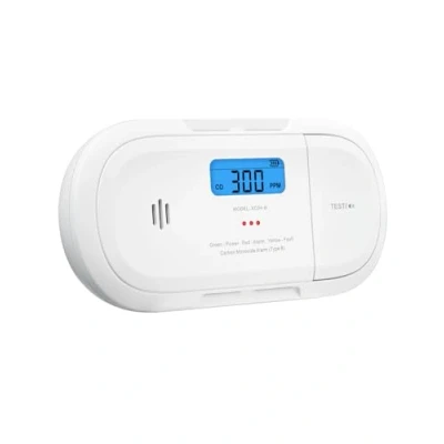 Immagine di X Sense Rilevatore di Monossido Carbonio con Display LCD Digitale, CO Batteria della durata 10 anni Memoria del Livello Picco, XC04 R