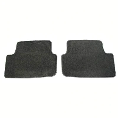 Immagine di Audi tappetini in Tessuto 82B061276MNO Premium, 2 Posteriori Tessuto, Originali Velluto, Nero