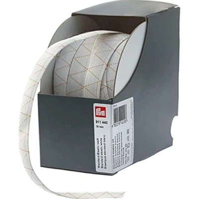 Immagine di Prym Elastico, Polyester, Bianco, 20 mm