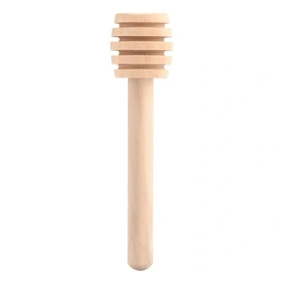 Immagine di Haofy Spargimiele Legno Piccoli, 50 Pezzi/Set di Bastoncini per, Dipper Cucchiai per Cucina (8cm)