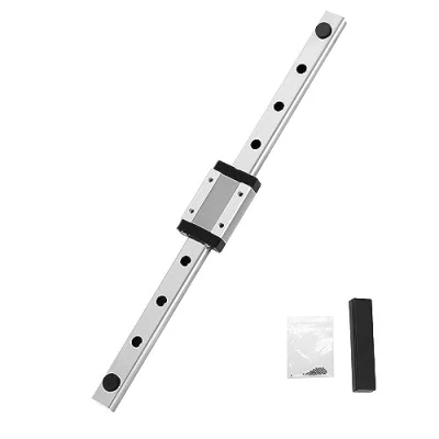Immagine di MGN12 450 mm, guida lineare in miniatura, con blocco di carriage MGN12H per stampante 3D e macchina CNC