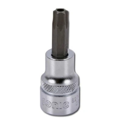 Immagine di SONIC 8274840 Serie di bussole 3/8 Torx TR DIN 3120 T40H Acciaio al cromo vanadio