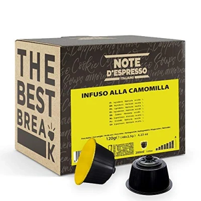 Immagine di Note D&#039;Espresso Camomilla, Capsule Compatibili Soltanto con Sistema NESCAFE DOLCE GUSTO, 48 Caps