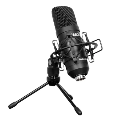 Immagine di Studio XLR Condenser Microphone Set (incl. shockmount, table stand, 2,5 m cable, windshield)