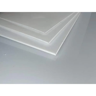 Immagine di Lastre PTFE bianco 295 x 2 mm piastra Pannello compatto (Teflon)