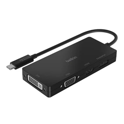 Immagine di USB C Video Adapter (HDMI, VGA, DVI, DISPLAYPORT), BLK