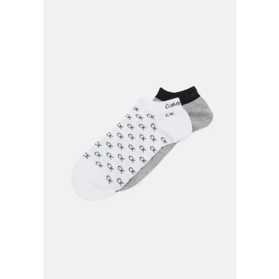 Immagine di Calzini corti Calvin Klein Sneaker 2p All Over Bianco 39 42