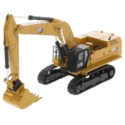 Immagine di Diecast Masters 85688 Escavatore Caterpillar con Attrezzi supplementari Cat 395 GP, Scala 1:87, Circa 5,1 x 7,6 16,2 cm, a Partire da 14 Anni, Colore Yellow,