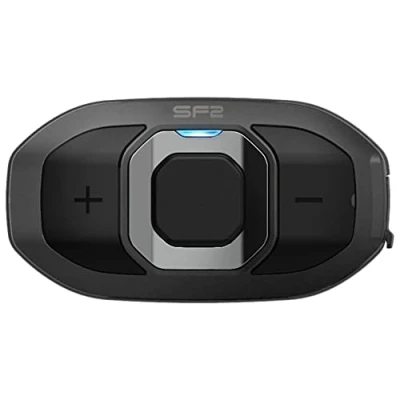 Immagine di Sena SF2 Sistema di comunicazione Bluetooth per Moto con Dual Speaker, Confezione Doppia, Nero
