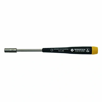 Immagine di Bernstein Tools for Electronics Werkzeugfabrik ESD Cacciavite a esagono esterno Dimensione chiave (metrica): 5 mm Lunghezza della lama: 60