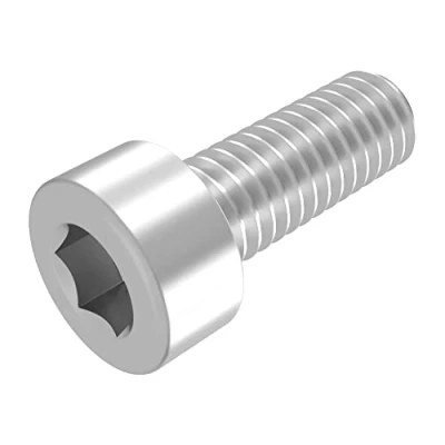Immagine di SECCARO vite a testa cilindrica M6 x 16 mm, acciaio inox V2A VA A2, DIN 912/ISO 4762, cava esagonale, completamente filettato, 20 pezzi
