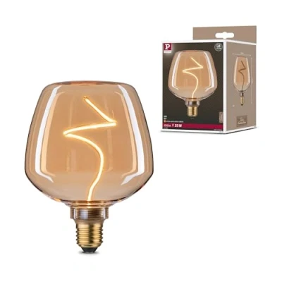 Immagine di Paulmann 29239 LED (monocolore) E27 Forma di palla 4 W Ambra (Ø x A) 123 mm 163 1 pz.