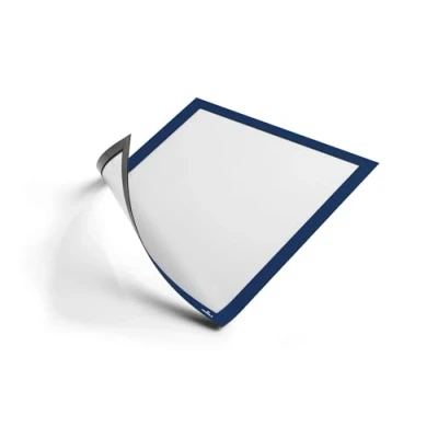 Immagine di Durable 486907 DURAFRAME MAGNETIC A4 4869 Cornice magnetica DIN Blu (L x A) 238 mm 324 5 pz.