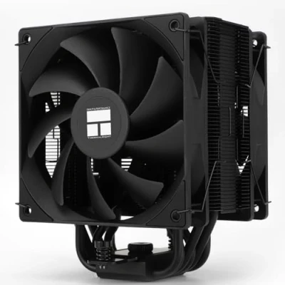 Immagine di Thermalright Burst Assassin 120 EVO DARK CPU Cooler, 6 tubi di calore, doppia ventola PWM silenziosa Air Cooler con velocità 1500RPM, per AMD: AM4/AM5 &amp; Intel 1700/1851/1150/1151/1200, computer
