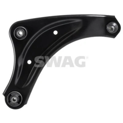 Immagine di SWAG 82 94 8159 Braccio oscillante, Sospensione ruota con supporto/cuscinetto Assale anteriore Dx, inferiore trasversale oscillante Acciaio