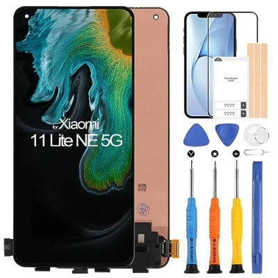 Immagine di ARSSLY Schermo LCD per Xiaomi 11 Lite NE 5G / Mi 4G et 6,55&quot; Display Digitazer 2109119DG 2107119DC 2109119DI Touch Assembly con Strumenti