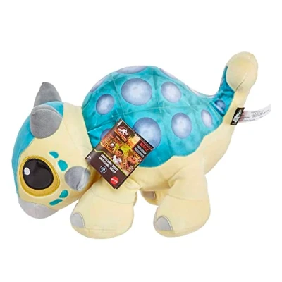 Immagine di Jurassic World Ankylosaurus Bumpy Plush, Giocattolo per Bambini 3+ Anni, HDV00 [Esclusivo Amazon]