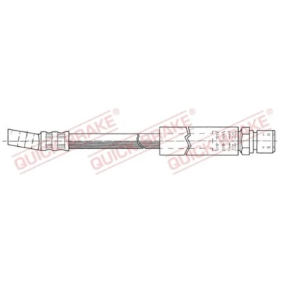 Immagine di QUICK BRAKE 50.305 Tubi Freno 318mm con filettatura interna OPEL: Kadett E CC, Astra F CC