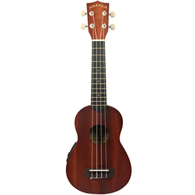 Immagine di Kala Makala MK SE Ukulele Soprano Classico Elettrificato Satinato con Custodia