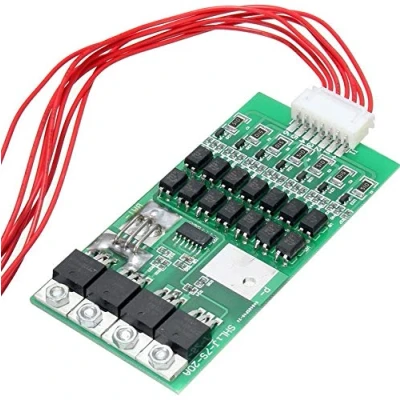 Immagine di 7S 20A Li ion Lithium Battery BMS PCB 18650 Charger Protection Board