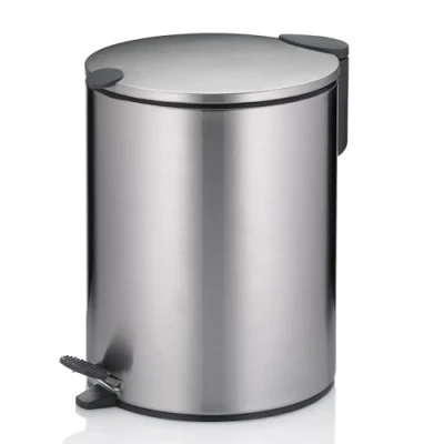 Immagine di Kela Tappetini Contenitore per Cosmetici, Acciaio Inossidabile, Argento Opaco, 5 L