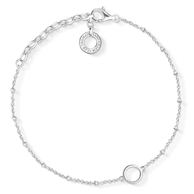 Immagine di Thomas Sabo Charm Club Bracciale con da Donna in Argento Sterling 925 X0231 001 12 L19V