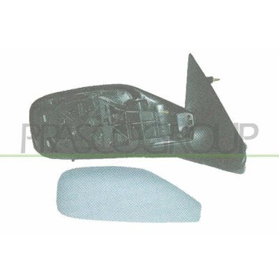 Immagine di Specchio retrovisore esterno Prasco RN0847314 Sx elettrico termico, regolabile dall&#039;interno, con sensore temperatura, ribaltabile/ripiegabile elettric