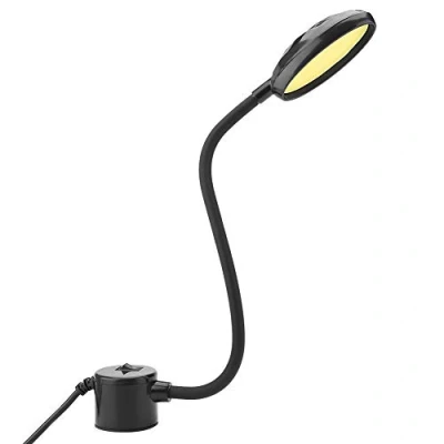 Immagine di Lampada da cucire COB 8 W per macchina a collo di cigno con base magnetica regolabile