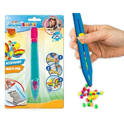 Immagine di Craze Splash Beadys Multi Pen per Perline d&#039;Acqua Bambini, Penna Applicatore 4 Diversi Colori, Fai da Te, Artigianato Multicolore 11188