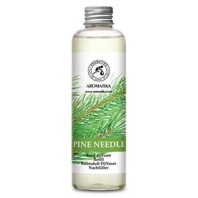 Immagine di Ricarica per Diffusore Profumato Ambiente alla Fragranza di Pino 200ml Olio Essenziale Naturale Pine Intensa e Duratura Senza Alcool Profumo interni Casa Ufficio