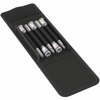 Immagine di Wera 8740 Kit inserti giravite a bussola 1/4 (6.3 mm) 5 parti 05003345001