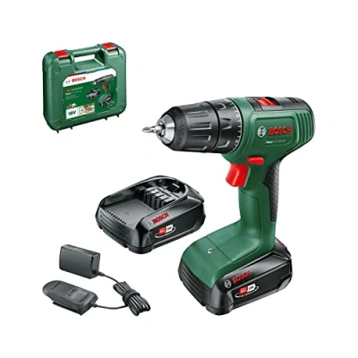 Immagine di Bosch Home and Garden EasyDrill 18V 40 06039D8005 Trapano a batteria, avvitatore batteria 18 V 2 Ah Li Ion
