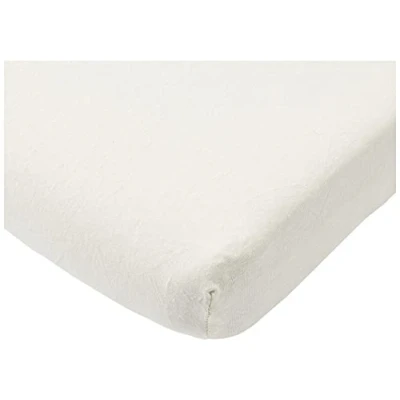 Immagine di roba Lenzuolo con Angoli Lil Planet 60 x 120 e 70 140 cm per Lettini di Bambini Cotone Biologico Elasticizzato Certificato GOTS OEKO TEX Bianco Lana
