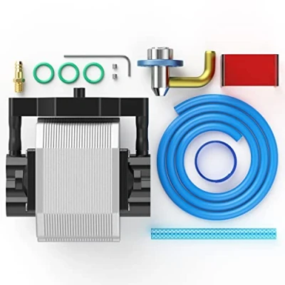 Immagine di SCULPFUN S9 Air Assist Set di aggiornamento con supporto ad aria, ugello aria alta velocità, pompa da 30 l/min