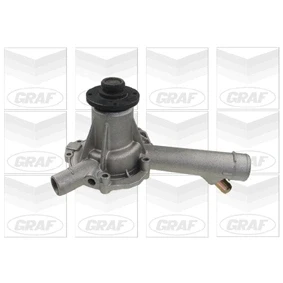 Immagine di GRAF PA687 Pompa acqua con guarnizione meccanico Ghisa per trasmissione cinghia Poly V MERCEDES BENZ: Classe E Sedan, SLK, C Sedan