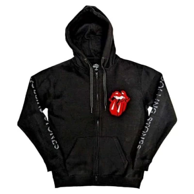 Immagine di The Rolling Stones Felpa con Cappuccio Hackney Diamonds Shattered Tongue Size XL