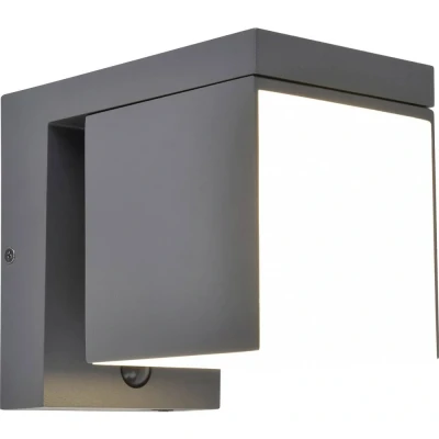 Immagine di Lutec PRIMA 6993801118 Lampada da parete per esterni a LED 9.5 W Bianco caldo Antracite