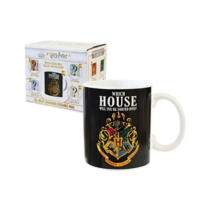 Immagine di Harry Potter Heat Change Tazza Häuser, 325 ml, Multicolore, HP28065