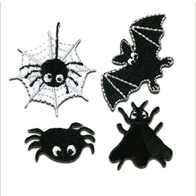 Immagine di Set Halloween Toppe termoadesive Patch Toppa ricamate, misura: 0 x cm