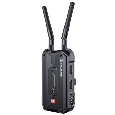 Immagine di Hollyland Pyro H System di Trasmissione Video HDMI Wireless, Portata 4Kp30, 400m, Latenza 60 ms, Fino a 4 Ricevitori Scansione Intelligente dei Canali, UVC Live Stream (1TX)