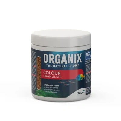 Immagine di OASE ORGANIX Colour Granulate 250 ml Mangime per pesci in granuli, cibo acquari dai colori intensi