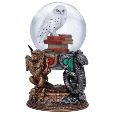 Immagine di Nemesis Now Harry Potter Hedwig Snow Globe, multicolore con licenza ufficiale, 18,5 cm