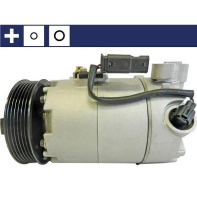 Immagine di MAHLE ORIGINAL ACP 1383 000S Compressore Aria Condizionata 6VS14e 12 PAG 46 SP A2 R 1234yf, 134a con anello tenuta, senza innesto elettromagnetico